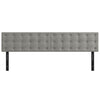 Päätylevyt 2 kpl vaaleanharmaa 90x5x78/88 cm sametti