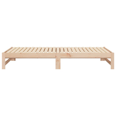Sohvasänky ulosvedettävä 2x (90x200) cm täysi mänty