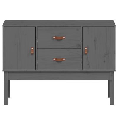 Senkki harmaa 110x40x78 cm täysi mänty