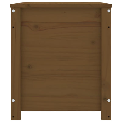 Säilytyslaatikko hunajanruskea 80x40x45,5 cm täysi mänty