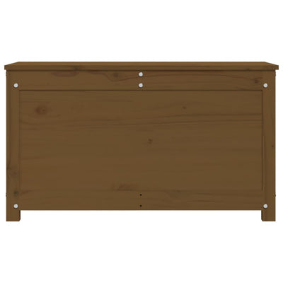 Säilytyslaatikko hunajanruskea 80x40x45,5 cm täysi mänty