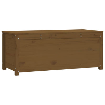Säilytyslaatikko hunajanruskea 110x50x45,5 cm täysi mänty