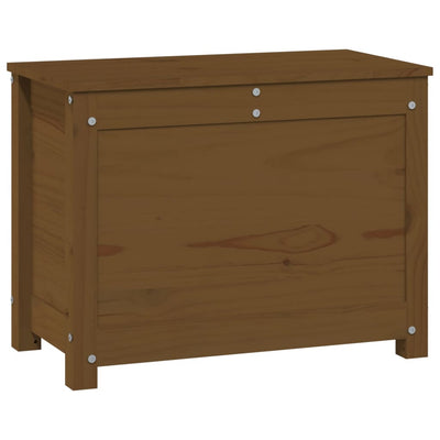 Säilytyslaatikko hunajanruskea 60x32x45,5 cm täysi mänty