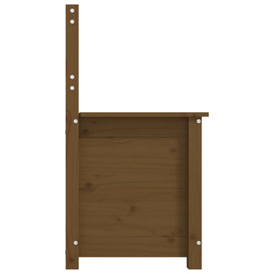 Penkki hunajanruskea 80x41x77 cm täysi mänty