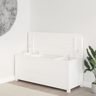 Penkki valkoinen 110x41x76,5 cm täysi mänty