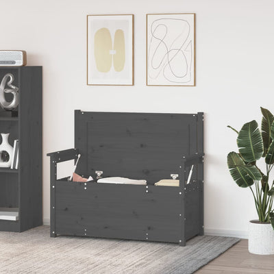 Harmaa penkki Pineta 112,5x51,5x96,5cm (mänty)