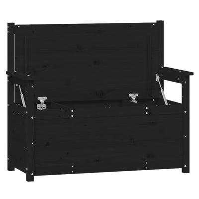 Musta penkki Pineta 112,5x51,5x96,5cm (mänty)