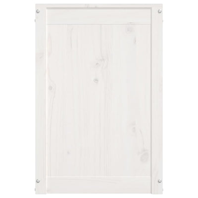 Valkoinen pyykkilaatikko Falcone 88,5x44x66cm (mänty)