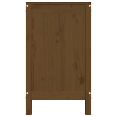 Hunajanruskea pyykkilaatikko Singera 88,5x44x76cm (mänty)