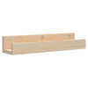 Seinähyllyt 2 kpl 50x12x9 cm täysi mänty
