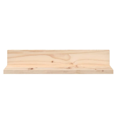 Seinähyllyt 2 kpl 50x11x9 cm täysi mänty