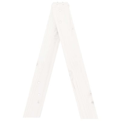 Valkoinen jakkarat Vrevolod 40x40x60cm (2 kpl mänty)