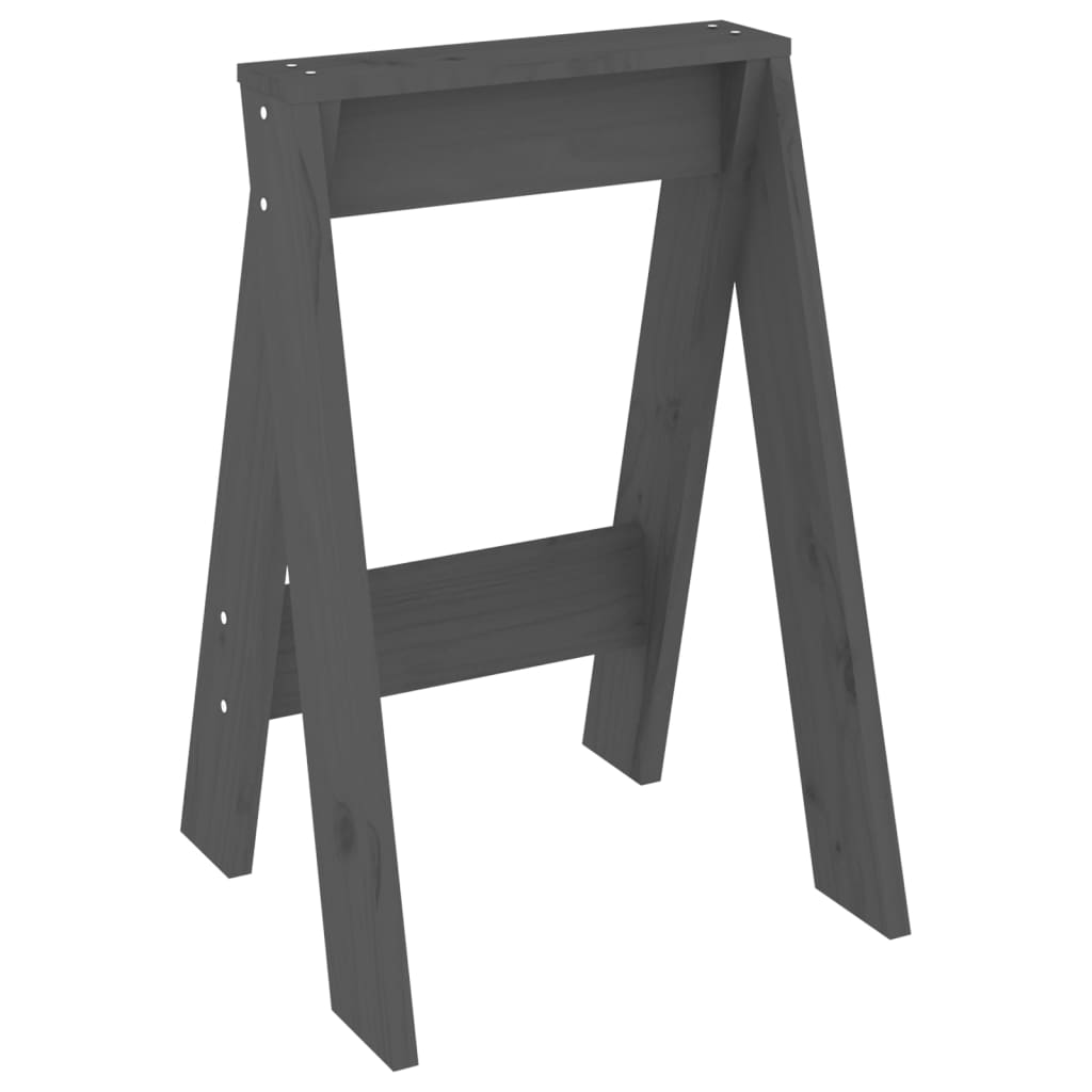 Harmaa jakkarat Vrevolod 40x40x60cm (2 kpl mänty)