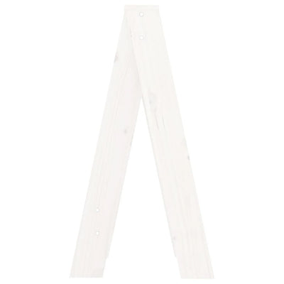 Valkoinen jakkarat Vrevolod 40x40x75cm (2 kpl mänty)