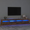 TV-taso LED-valoilla savutammi 240x35x40 cm