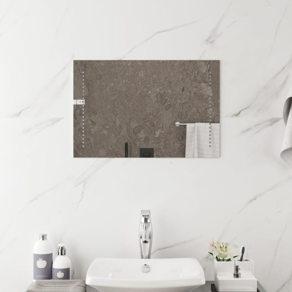 Kylpyhuoneen LED-peili 40x60 cm