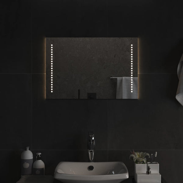 Kylpyhuoneen LED-peili 40x60 cm