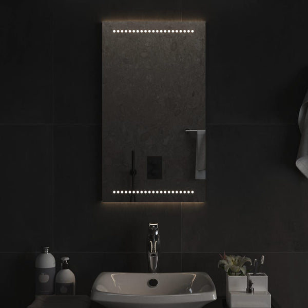 Kylpyhuoneen LED-peili 40x70 cm