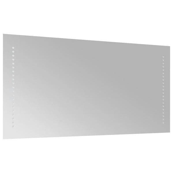 Kylpyhuoneen LED-peili 40x80 cm