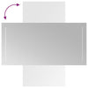 Kylpyhuoneen LED-peili 40x80 cm