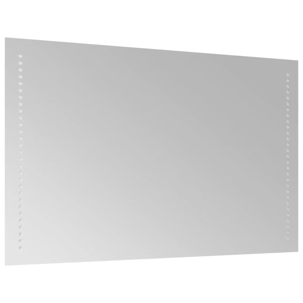 Kylpyhuoneen LED-peili 50x80 cm