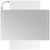 Kylpyhuoneen LED-peili 50x80 cm