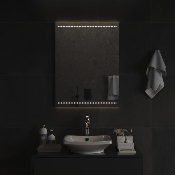 Kylpyhuoneen LED-peili 60x80 cm