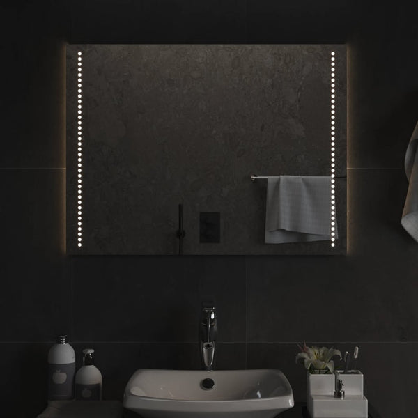 Kylpyhuoneen LED-peili 60x80 cm