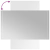 Kylpyhuoneen LED-peili 60x100 cm