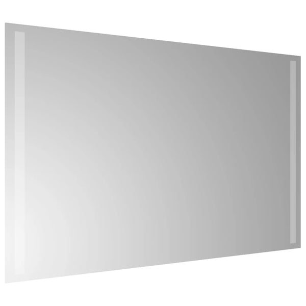 Kylpyhuoneen LED-peili 50x80 cm