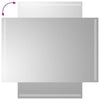 Kylpyhuoneen LED-peili 60x90 cm