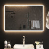 Kylpyhuoneen LED-peili 60x90 cm