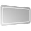 Kylpyhuoneen LED-peili 50x100 cm