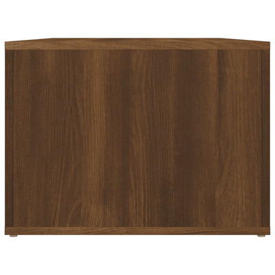 Sohvapöytä ruskea tammi 80x50x36 cm tekninen puu