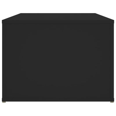 Sohvapöytä musta 100x50x36 cm tekninen puu