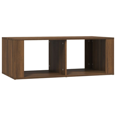 Sohvapöytä ruskea tammi 100x50x36 cm tekninen puu