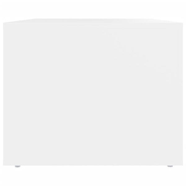 Valkoinen sohvapöytä Royer 80x50x40cm (puinen)
