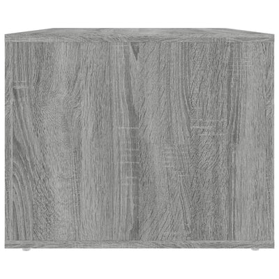 Sohvapöytä harmaa Sonoma 80x50x40 cm tekninen puu
