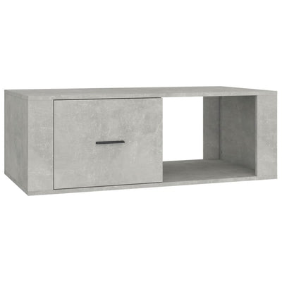 Sohvapöytä betoninharmaa 100x50,5x35 cm tekninen puu
