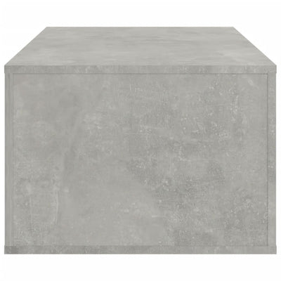 Sohvapöytä betoninharmaa 100x50,5x35 cm tekninen puu
