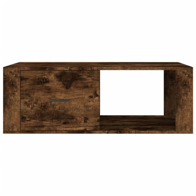 Sohvapöytä savutammi 100x50,5x35 cm tekninen puu