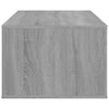 Sohvapöytä harmaa Sonoma 100x50,5x35 cm tekninen puu