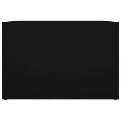 Musta yöpöytä Zvi 57x55x36cm (puinen)