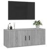Seinäkiinnitettävä TV-taso Sonoma-tammi 100x34,5x40 cm