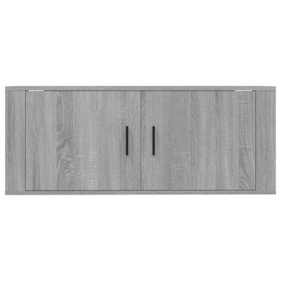 Seinäkiinnitettävä TV-taso Sonoma-tammi 100x34,5x40 cm