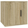 Seinäkiinnitettävät TV-tasot 2 kpl Sonoma-tammi 40x34,5x40 cm