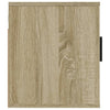 Seinäkiinnitettävät TV-tasot 2 kpl Sonoma-tammi 40x34,5x40 cm