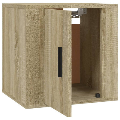 Seinäkiinnitettävät TV-tasot 2 kpl Sonoma-tammi 40x34,5x40 cm