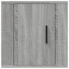 Seinäkiinnitettävät TV-tasot 2 kpl harmaa Sonoma 40x34,5x40 cm