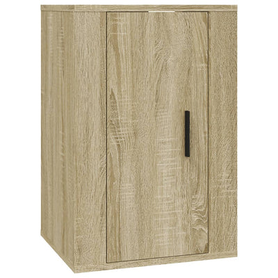 Seinäkiinnitettävät TV-tasot 2 kpl Sonoma-tammi 40x34,5x60 cm